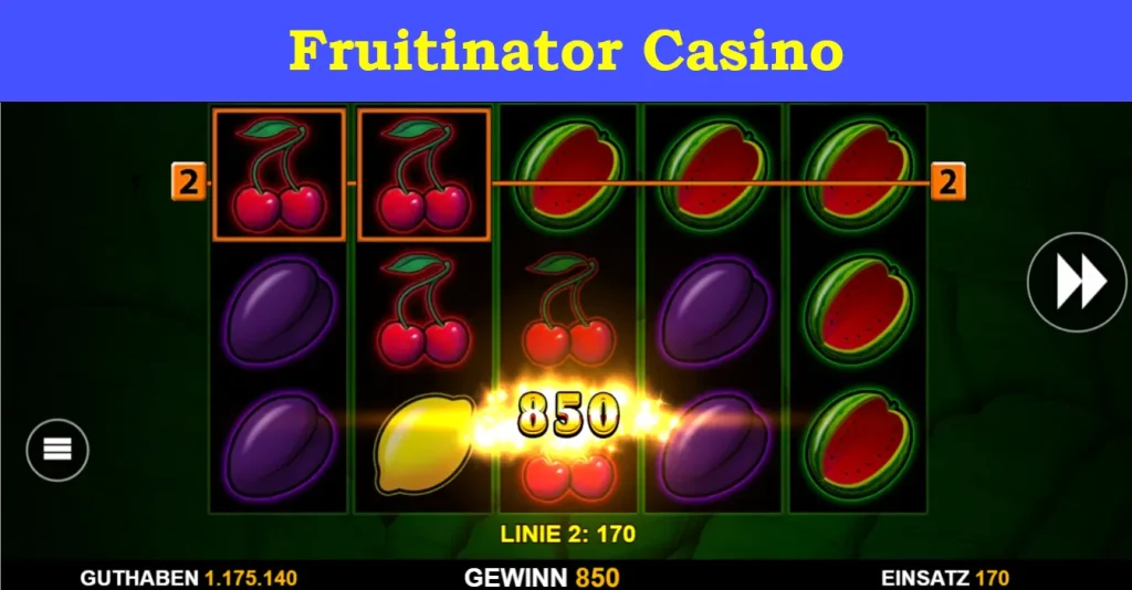 fruitinator casino
