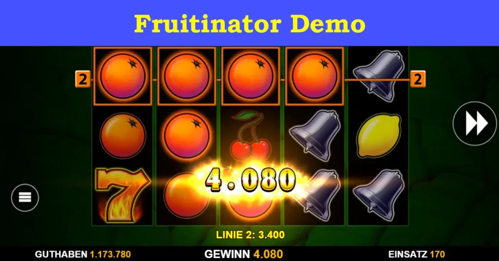 fruitinator demo