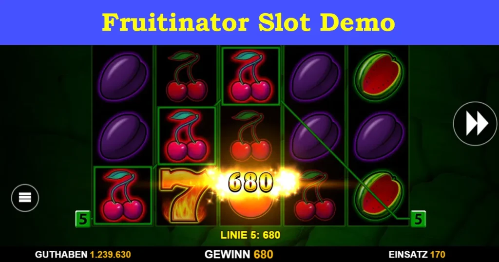 fruitinator slot demo