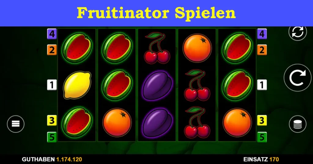 fruitinator spielen